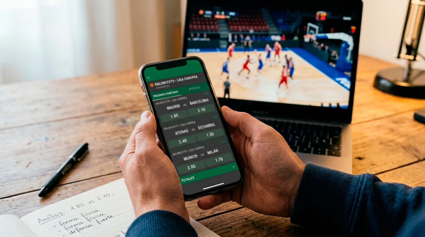Mercados de apuestas disponibles en la Final Four de baloncesto europeo